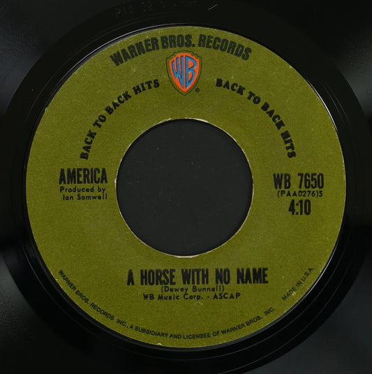 AMERICA / 名前のない馬 A HORSE WITH NO NAME